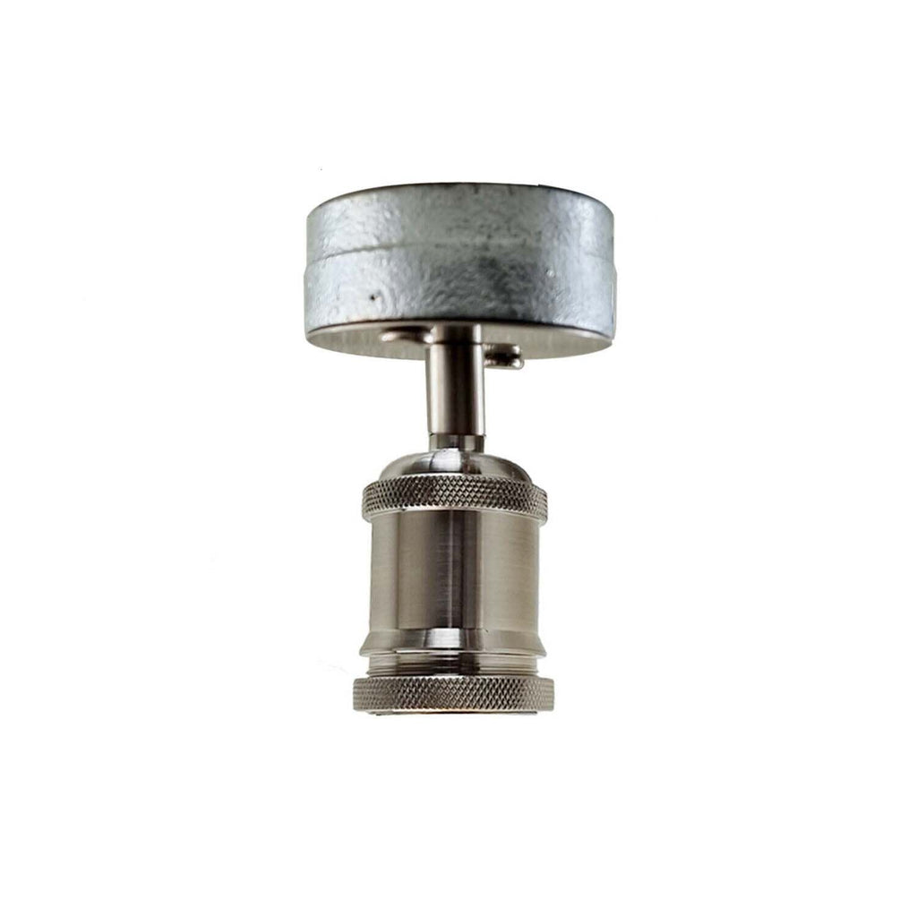 Lampada a Soffitto Industriale Vintage – Stile Retrò in Ferro Galvanizzato
