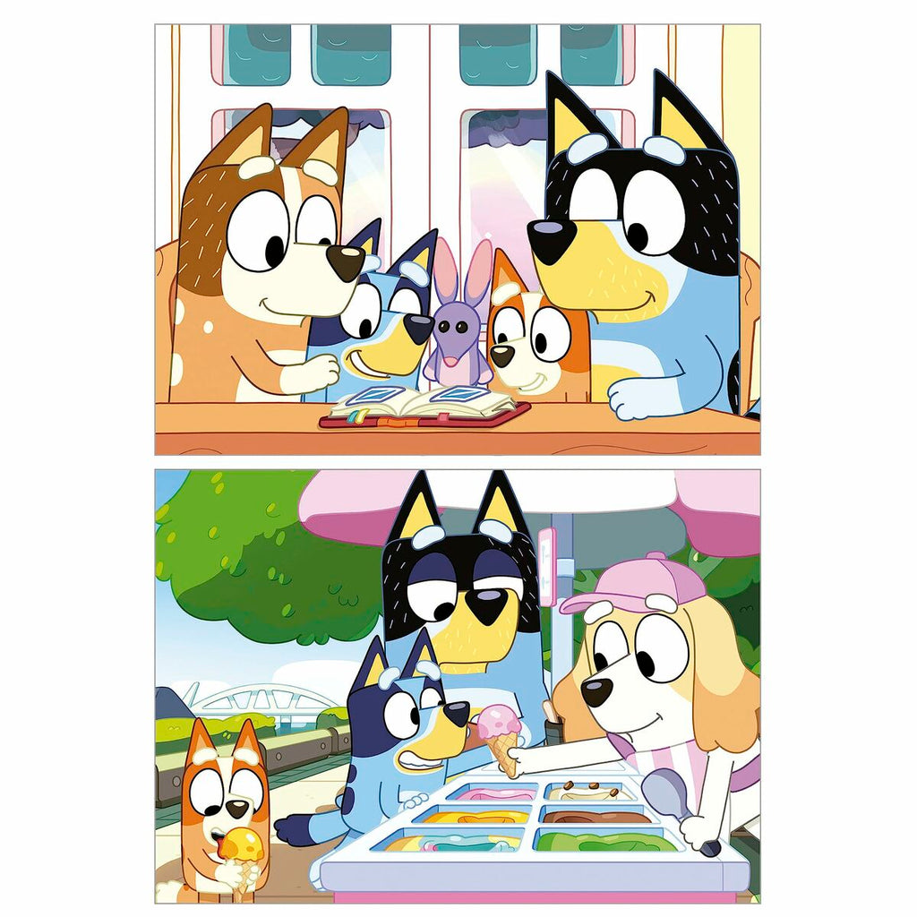 2-Puzzle Set Educa Bluey 48 Pieces-2