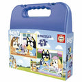 2-Puzzle Set Educa Bluey 48 Pieces-0