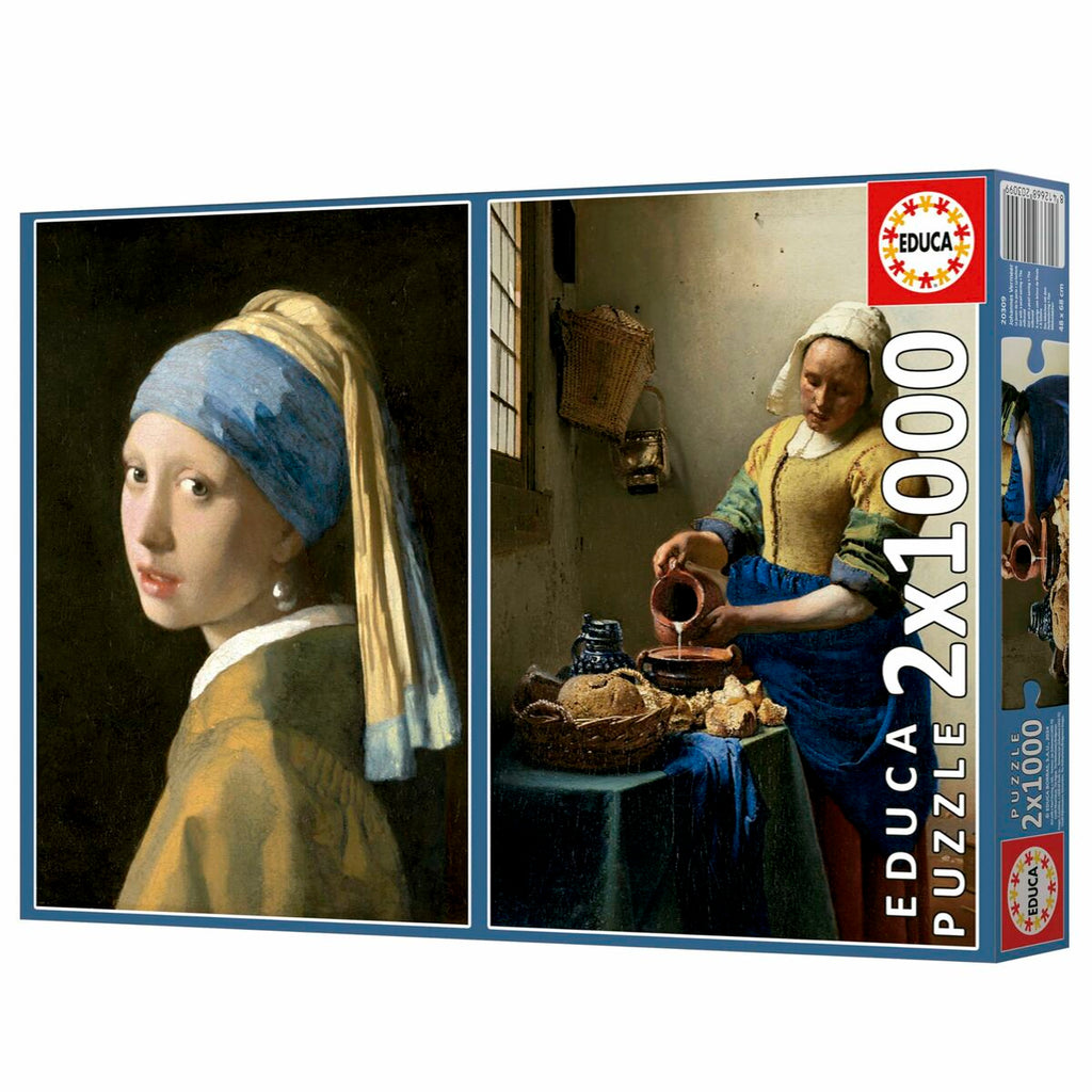Puzzle Educa Vermeer 1000 Pieces (2 Units)-2