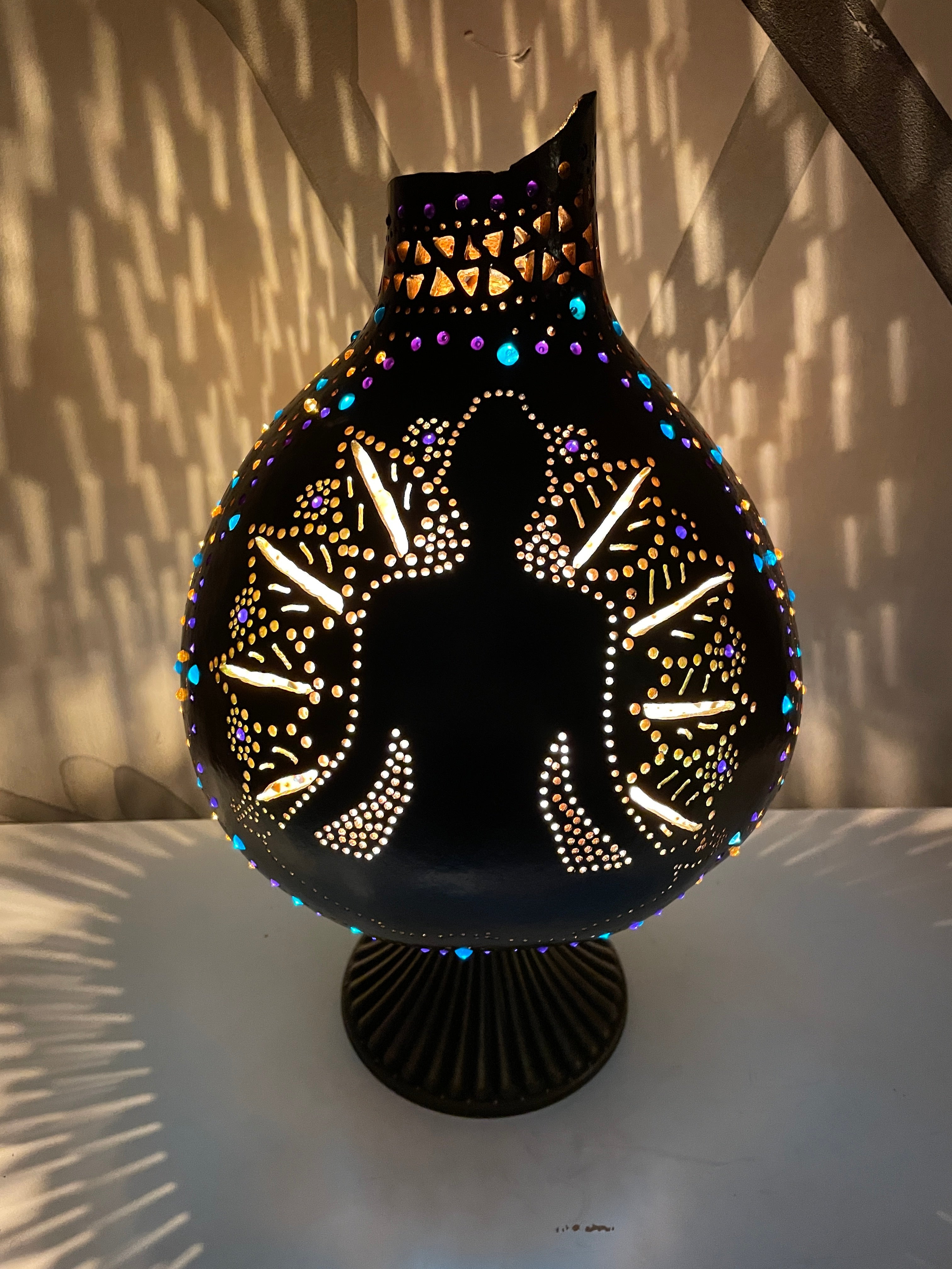 Gourd Lamp - Buddha-0