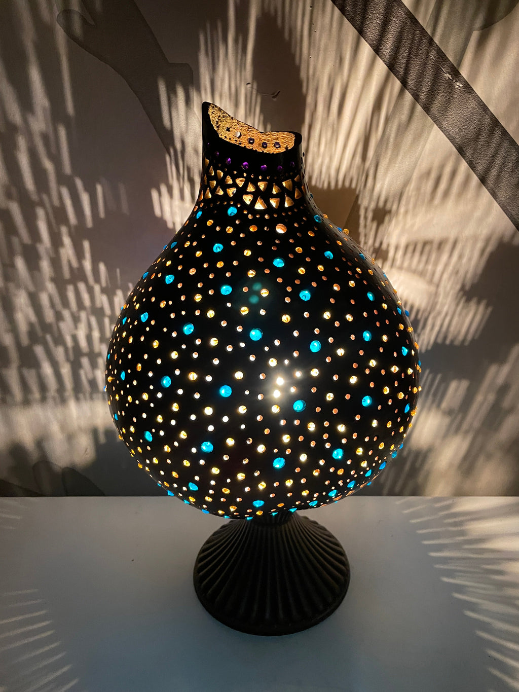 Gourd Lamp - Buddha-1
