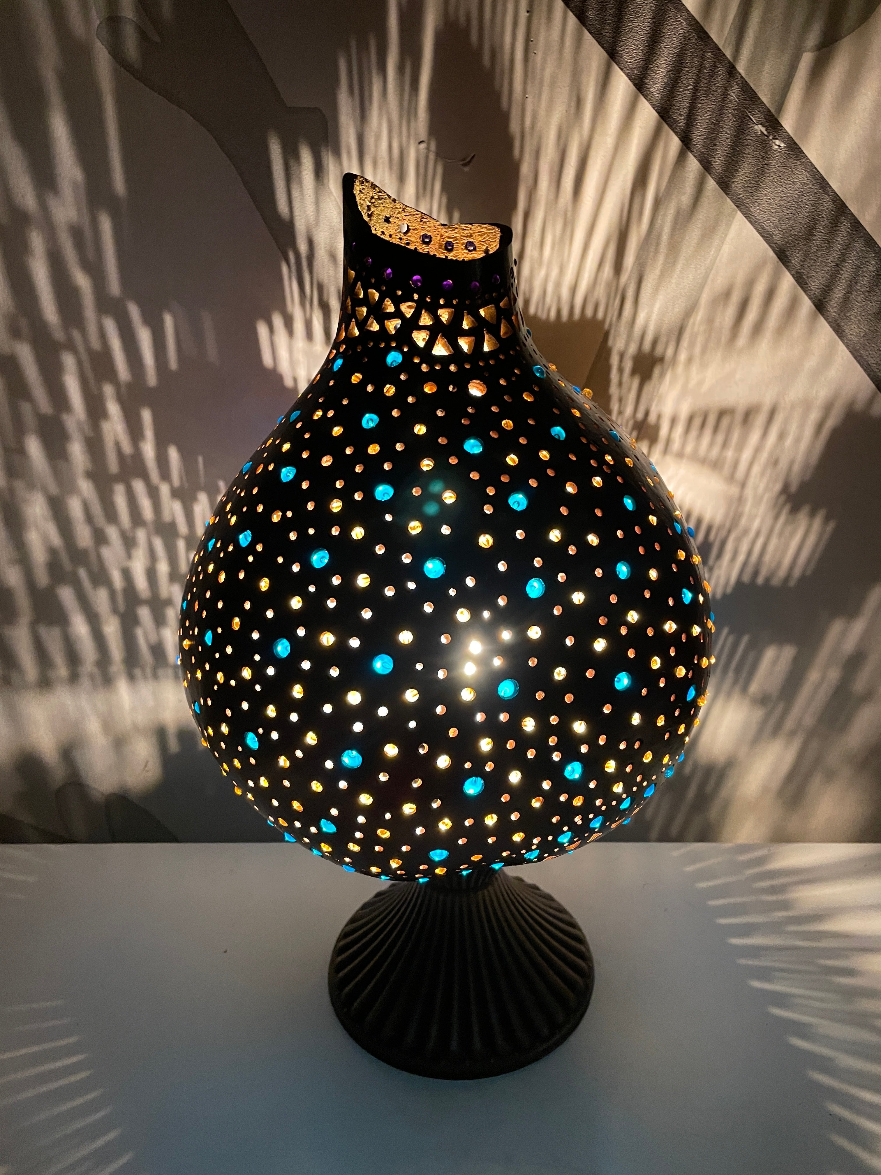 Gourd Lamp - Buddha-1