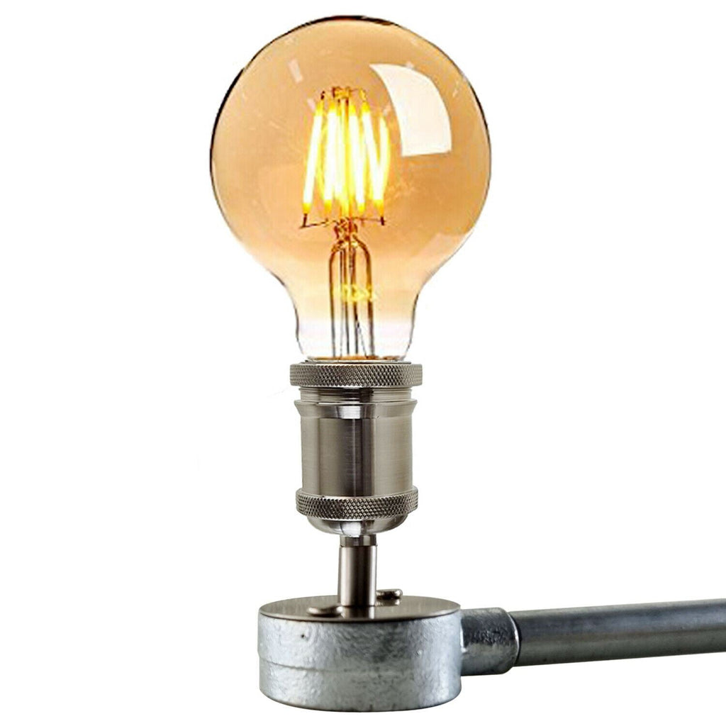 Lampada a Soffitto Industriale Vintage – Stile Retrò in Ferro Galvanizzato